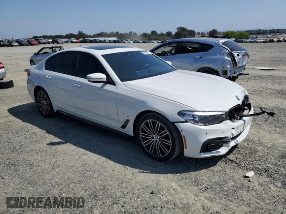 2020 BMW 5 Series 530e with VIN WBAJA9C03LCD28842, listed as a Copart auction lot 69901984 with 63,036 mi miles and Salvage Title. Bid and sale history available at DreamBid. Image 4.