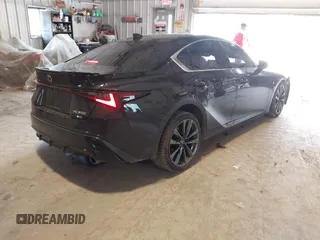 2022 Lexus IS 350 F Sport with VIN JTHGZ1E21N5025194, listed as a IAAI auction lot 42545774 with 71,896 mi miles and . Bid and sale history available at DreamBid. Image 4.