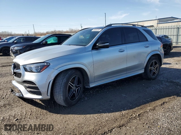 2023 Mercedes-Benz GLE 450 z VIN 4JGFB5KB5PA870052, wystawiony jako Copart lot #48808365 z przebiegiem 47 274 mil mil oraz Szkoda całkowita • Salvage title. Historia ofert i sprzedaży dostępna na DreamBid. Obrazek 1.