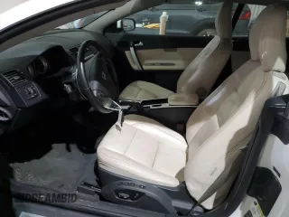 2013 Volvo C70 T5 with VIN YV1672MC1DJ140462, listed as a Copart auction lot 46996705 with 59,847 mi miles and Salvage Title. Bid and sale history available at carsss.com. Image 7.