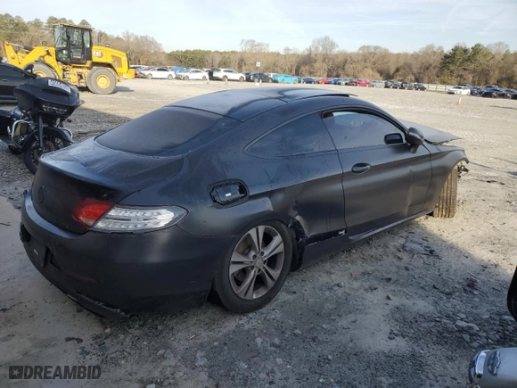 2017 Mercedes-Benz C-Class C 300 with VIN WDDWJ4KB6HF336621, listed as a Copart auction lot 45773675 with 81,745 mi miles and Salvage Title. Bid and sale history available at carsss.com. Image 3.