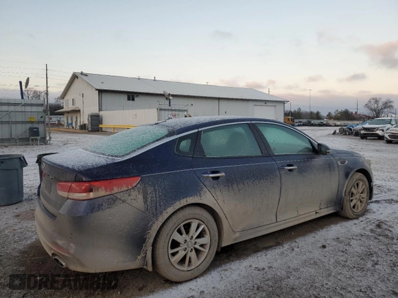 2016 Kia Optima LX with VIN 5XXGT4L35GG094291, listed as a Copart auction lot 85089364 with 89,950 mi miles and Salvage Title. Bid and sale history available at carsss.com. Image 3.