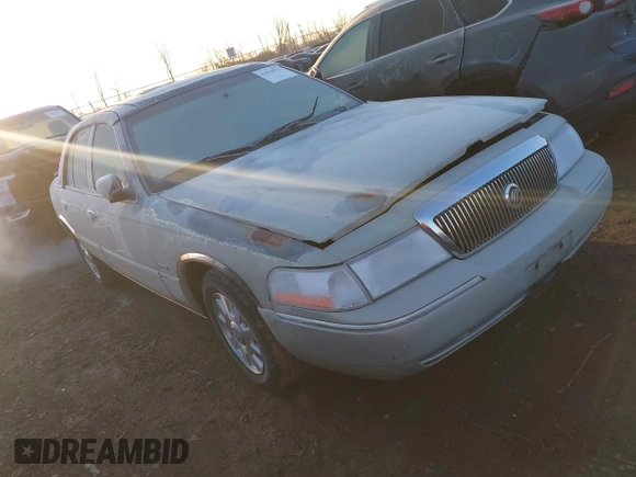 2003 Mercury Grand Marquis LS Premium with VIN 2MEHM75W53X704387, listed as a IAAI auction lot 41838775 with 312,869 mi miles and . Bid and sale history available at DreamBid. Image 1.