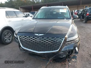 2021 Genesis GV80 with VIN KMUHCESC7MU063042, listed as a IAAI auction lot 41236516 with 40,535 mi miles and . Bid and sale history available at DreamBid. Image 11.