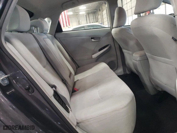 2012 Toyota Prius One with VIN JTDKN3DU5C1490734, listed as a Copart auction lot 52644685 with 172,972 mi miles and Clean Title. Bid and sale history available at carsss.com. Image 10.