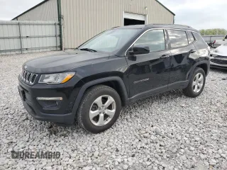2019 Jeep Compass Latitude с VIN 3C4NJDBB3KT818191, выставлен на аукционе Copart как лот 54885145 с пробегом 82 048 миль миль и Списание • Salvage title. История ставок и продаж доступна на DreamBid. Изображение 1.