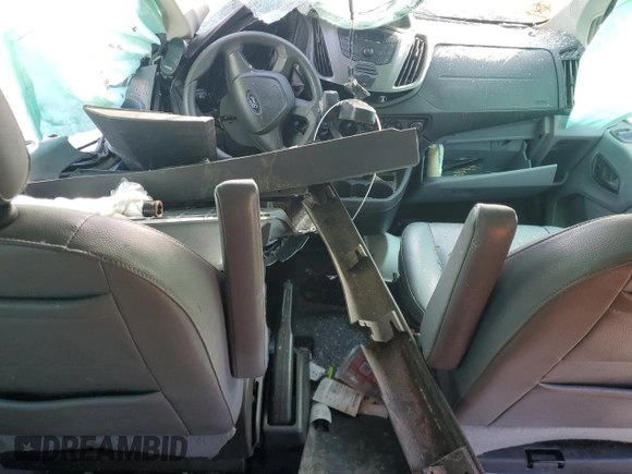 2018 Ford Transit Passenger XL с VIN 1FBZX2ZM5JKB12582, выставлен на аукционе Copart как лот 46403985 с пробегом Не указан миль и Списание • Salvage title. История ставок и продаж доступна на DreamBid. Изображение 8.