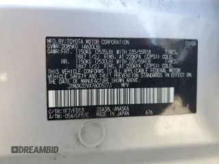 2007 Toyota RAV4 Sport with VIN JTMZK32VX76005273, listed as a Copart auction lot 60243485 with 175,235 mi miles and Salvage title. Bid and sale history available at DreamBid. Image 12.