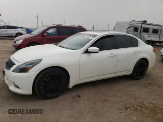 2011 Infiniti G37 x with VIN JN1CV6ARXBM411872, listed as a Copart auction lot 49050735 with 154,588 mi miles and Salvage Title. Bid and sale history available at carsss.com. Image 1.