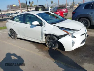 2017 Toyota Prius Two with VIN JTDKARFU4H3536481, listed as a IAAI auction lot 41255111 with 164,955 mi miles. Bid and sale history available at carsss.com. Image 1.
