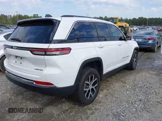 2023 Jeep Grand Cherokee Limited with VIN 1C4RJGBG2PC575507, listed as a IAAI auction lot 41996521 with 37,456 mi miles and . Bid and sale history available at DreamBid. Image 4.