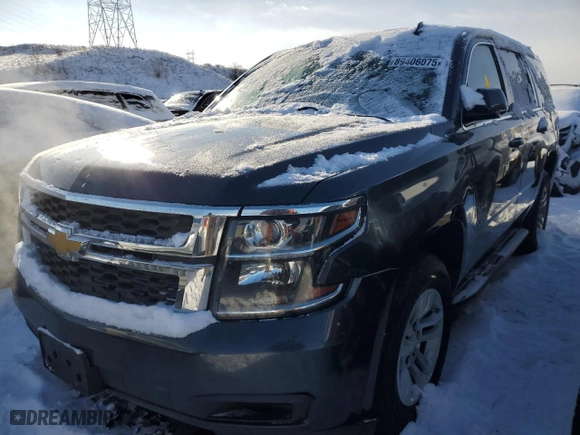 2020 Chevrolet Tahoe LT with VIN 1GNSKBKC9LR109232, listed as a Copart auction lot 89406075 with 89,706 mi miles and Salvage Title. Bid and sale history available at carsss.com. Image 1.