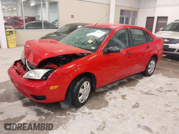 2006 Ford Focus S with VIN 1FAHP34N16W217994, listed as a IAAI auction lot 41951533 with 91,823 mi miles and . Bid and sale history available at carsss.com. Image 2.