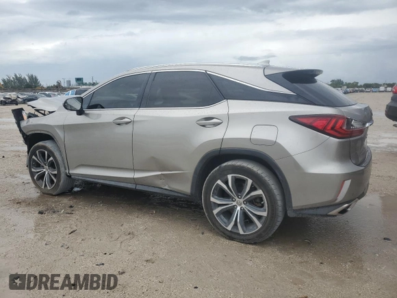 2017 Lexus RX 350 with VIN 2T2ZZMCA0HC087629, listed as a Copart auction lot 56482705 with 101,374 mi miles and Salvage title. Bid and sale history available at DreamBid. Image 2.