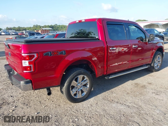 2020 Ford F-150 XL with VIN 1FTEW1E59LKF35450, listed as a IAAI auction lot 42009705 with 63,609 mi miles. Bid and sale history available at carsss.com. Image 4.