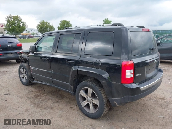 2016 Jeep Patriot High Altitude with VIN 1C4NJRFBXGD658136, listed as a IAAI auction lot 42531672 with 63,344 mi miles and . Bid and sale history available at DreamBid. Image 3.