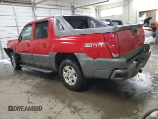 2002 Chevrolet Avalanche with VIN 3GNEC13T82G127464, listed as a Copart auction lot 74118214 with 195,273 mi miles and Salvage Title. Bid and sale history available at carsss.com. Image 2.
