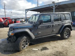 2021 Jeep Wrangler Unlimited Rubicon z VIN 1C4JJXR60MW766072, wystawiony jako Copart lot #47889515 z przebiegiem 42 900 mil mil oraz Szkoda całkowita • Salvage title. Historia ofert i sprzedaży dostępna na DreamBid. Obrazek 1.