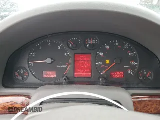 2001 Audi A4 с VIN WAUDH68D01A143477, выставлен на аукционе Copart как лот 72391954 с пробегом 265 263 миль миль и Списание • Salvage title. История ставок и продаж доступна на DreamBid. Изображение 9.