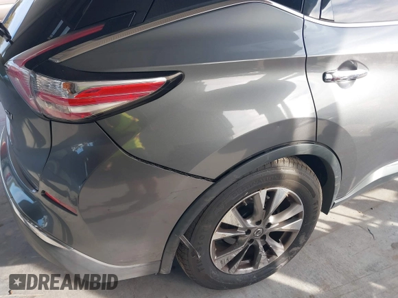 2016 Nissan Murano Platinum with VIN 5N1AZ2MG9GN125178, listed as a IAAI auction lot 41456322 with 179,505 mi miles and . Bid and sale history available at DreamBid. Image 6.