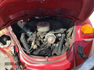 1975 Volkswagen Beetle with VIN 1552013711, listed as a Copart auction lot 80255914 with 69,112 mi miles and Salvage Title. Bid and sale history available at DreamBid. Image 11.