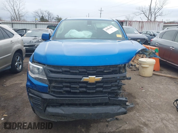 2022 Chevrolet Colorado 2WD Work Truck with VIN 1GCGSBEA9N1313622, listed as a IAAI auction lot 41084460 with 70,089 mi miles and . Bid and sale history available at DreamBid. Image 13.