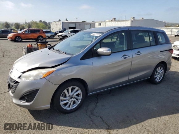 2015 Mazda 5 Sport with VIN JM1CW2BL4F0187914, listed as a Copart auction lot 54977265 with 141,919 mi miles and Salvage Title. Bid and sale history available at DreamBid. Image 1.