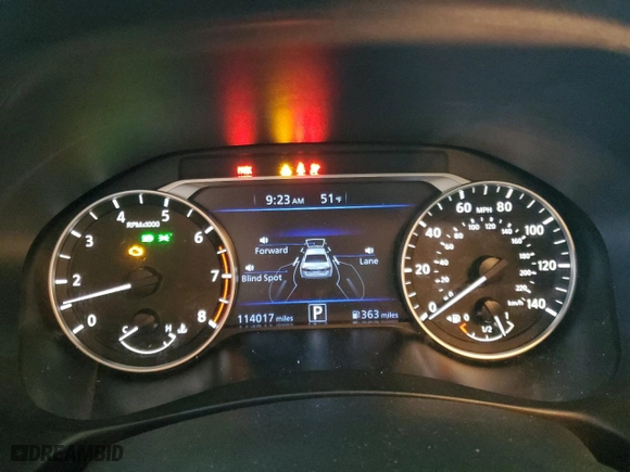 2020 Nissan Altima 2.5 SV with VIN 1N4BL4DV1LC125384, listed as a Copart auction lot 86806694 with 114,017 mi miles and Salvage Title. Bid and sale history available at carsss.com. Image 9.