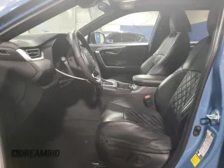 2024 Toyota RAV4 Hybrid SE with VIN 2T3T6RFVXRW064008, listed as a Copart auction lot 55734465 with 13,655 mi miles and Salvage title. Bid and sale history available at DreamBid. Image 7.