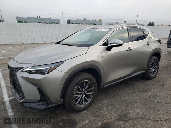 2024 Lexus NX with VIN 2T2AGCEZ4RC047183, listed as a Copart auction lot 72563184 with 8,111 mi miles and Salvage Title. Bid and sale history available at carsss.com. Image 1.