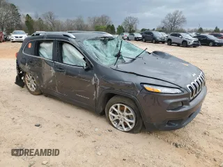 2017 Jeep Cherokee Latitude with VIN 1C4PJLCSXHW535999, listed as a Copart auction lot 49928845 with Not Provided miles and Salvage Title. Bid and sale history available at carsss.com. Image 4.