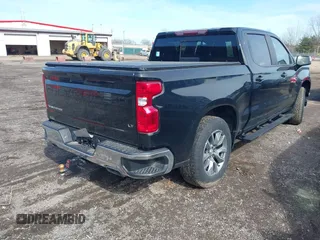 2021 Chevrolet Silverado 1500 LT with VIN 1GCUYDED0MZ253365, listed as a IAAI auction lot 41824906 with 1 mi miles. Bid and sale history available at carsss.com. Image 4.