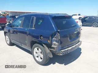 2012 Jeep Compass Sport with VIN 1C4NJCBB5CD580152, listed as a IAAI auction lot 41771142 with 126,229 mi miles. Bid and sale history available at carsss.com. Image 3.