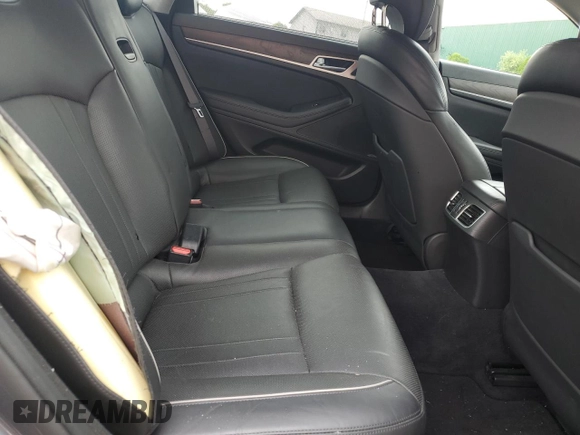 2016 Hyundai Genesis 3.8L with VIN KMHGN4JE2GU116140, listed as a Copart auction lot 59967204 with 134,966 mi miles and Salvage Title. Bid and sale history available at carsss.com. Image 10.