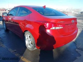 2012 Hyundai Elantra GLS with VIN KMHDH4AE1CU471370, listed as a IAAI auction lot 41759655 with 57,535 mi miles. Bid and sale history available at carsss.com. Image 3.