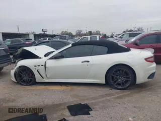 2013 Maserati GranTurismo Convertible Sport with VIN ZAM45VMA9D0070293, listed as a IAAI auction lot 41241020 with 69,156 mi miles. Bid and sale history available at carsss.com. Image 14.