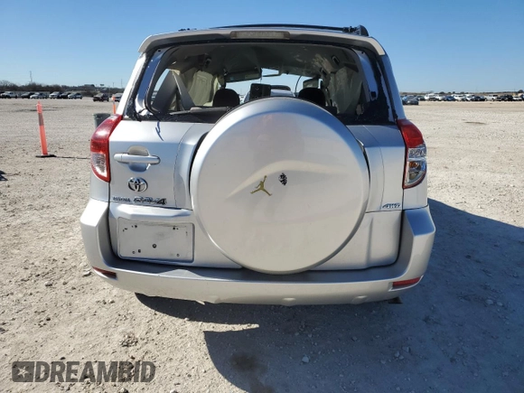 2006 Toyota RAV4 with VIN JTMBD33V866011775, listed as a Copart auction lot 42200255 with 163,676 mi miles and Salvage Title. Bid and sale history available at carsss.com. Image 6.