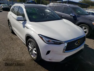2019 Infiniti QX50 LUXE with VIN 3PCAJ5M3XKF116961, listed as a Copart auction lot 66939022 with 35,026 mi miles. Bid and sale history available at carsss.com. Image 1.