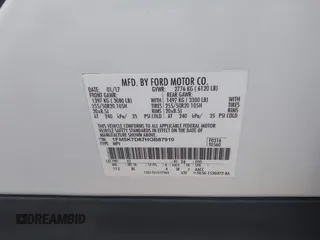 2017 Ford Explorer XLT with VIN 1FM5K7D87HGB87910, listed as a IAAI auction lot 42077369 with 51,245 mi miles and . Bid and sale history available at carsss.com. Image 9.