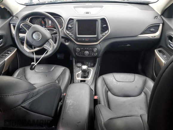 2018 Jeep Cherokee Limited with VIN 1C4PJMDX2JD610549, listed as a Copart auction lot 45456485 with 20,337 mi miles and Salvage Title. Bid and sale history available at carsss.com. Image 8.