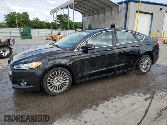 2016 Ford Fusion Titanium with VIN 3FA6P0K93GR221108, listed as a Copart auction lot 58231615 with 103,344 mi miles and Salvage title. Bid and sale history available at DreamBid. Image 1.