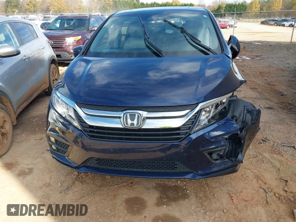 2019 Honda Odyssey EX-L with VIN 5FNRL6H72KB090503, listed as a IAAI auction lot 40958508 with 101,597 mi miles. Bid and sale history available at carsss.com. Image 13.