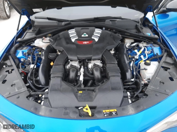 2020 Alfa Romeo Giulia Quadrifoglio with VIN ZARFAMEV5L7633985, listed as a Copart auction lot 40898243 with 17,524 mi miles. Bid and sale history available at carsss.com. Image 11.