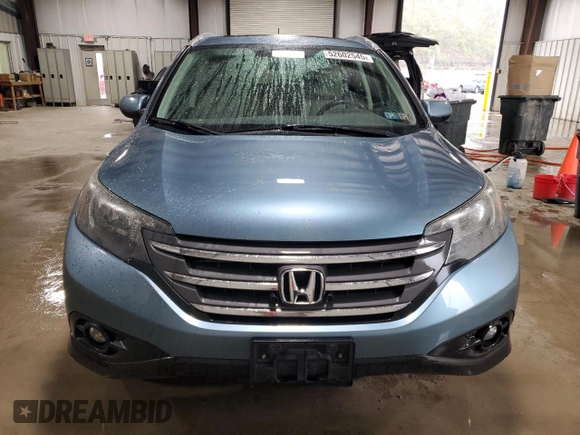 2013 Honda CR-V EX-L with VIN 5J6RM4H71DL033219, listed as a Copart auction lot 52602545 with 120,312 mi miles and Salvage Title. Bid and sale history available at carsss.com. Image 5.