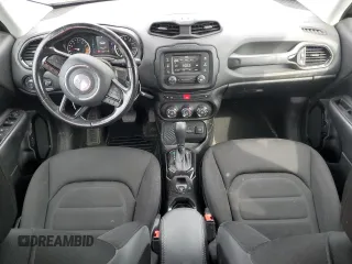 2017 Jeep Renegade Latitude with VIN ZACCJABBXHPF27614, listed as a Copart auction lot 59770505 with 95,981 mi miles and Salvage title. Bid and sale history available at DreamBid. Image 8.