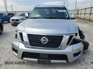 2017 Nissan Armada SV with VIN JN8AY2ND8H9008332, listed as a Copart auction lot 52543334 with Not Provided miles. Bid and sale history available at carsss.com. Image 5.