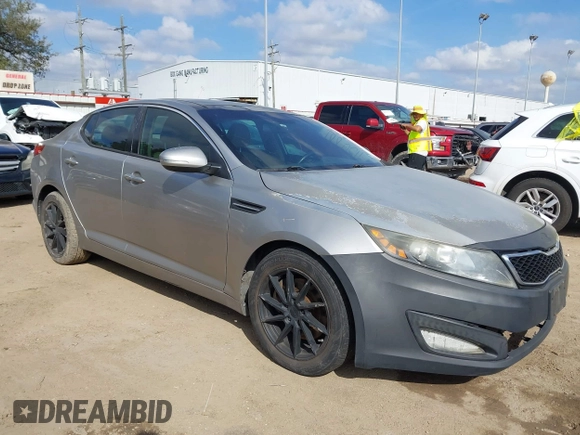 2012 Kia Optima EX with VIN 5XXGN4A6XCG071476, listed as a IAAI auction lot 41508819 with 176,487 mi miles and . Bid and sale history available at carsss.com. Image 1.