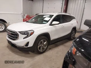 2020 GMC Terrain SLT with VIN 3GKALVEV7LL322627, listed as a IAAI auction lot 41997538 with 68,607 mi miles. Bid and sale history available at carsss.com. Image 17.