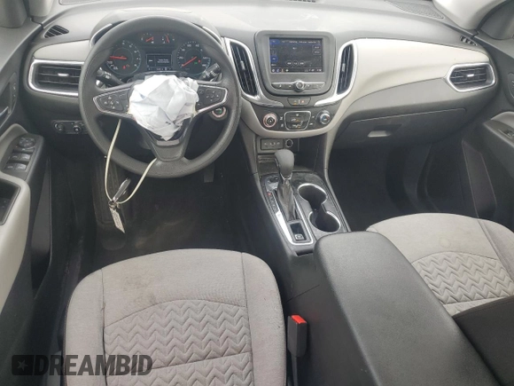 2023 Chevrolet Equinox LS with VIN 3GNAX5EG4PL259369, listed as a Copart auction lot 44984935 with 51,246 mi miles and Salvage title. Bid and sale history available at DreamBid. Image 8.