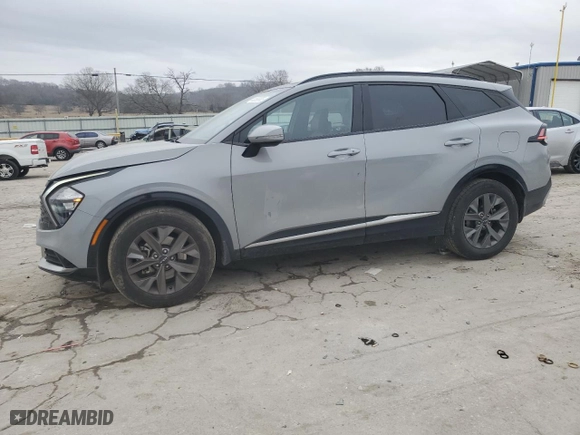 2023 Kia Sportage SX with VIN 5XYK43AF1PG049522, listed as a Copart auction lot 44069955 with 48,451 mi miles and Clean Title. Bid and sale history available at carsss.com. Image 1.